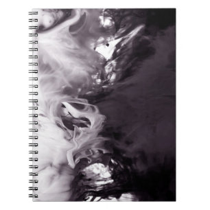 Cuaderno Tinta en la fotografía Ying Yang del agua