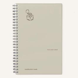 Cuaderno Tintero de Dark Academia – Biblioteca Vintage Mini