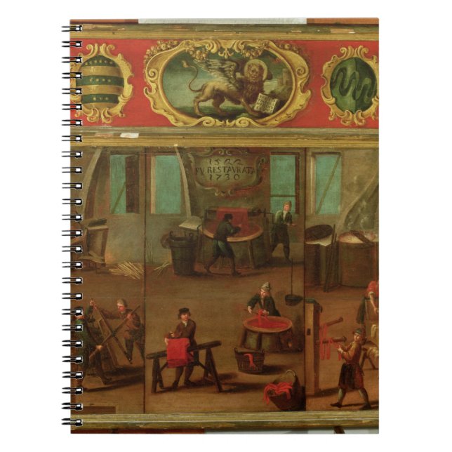 Cuaderno Tintóreo del paño que demuestran su comercio y (Frente)