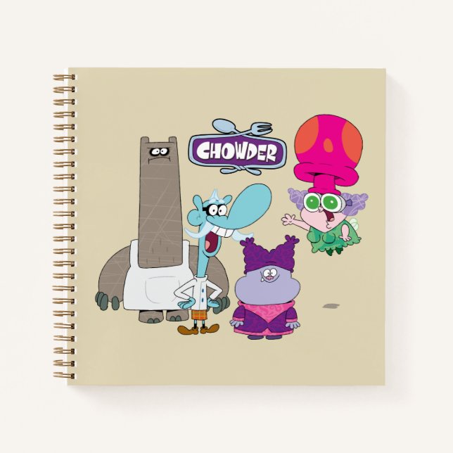 Cuaderno Tintzel, Mung, Chowder y Truffles (Anverso)