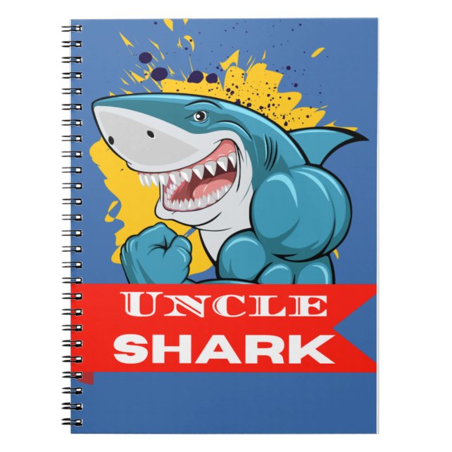 CUADERNO TÍO SHARK (Frente)
