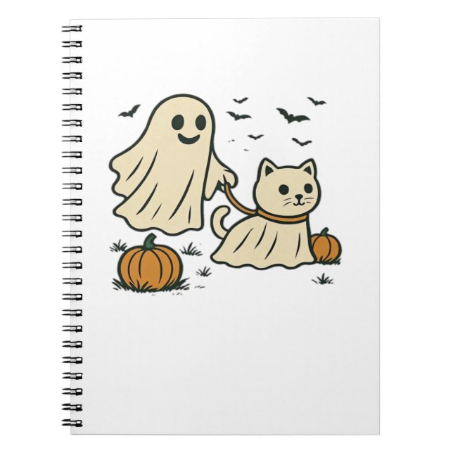 Cuaderno Típico Ghost Ghost Ghost Cat Classic T-S (Frente)
