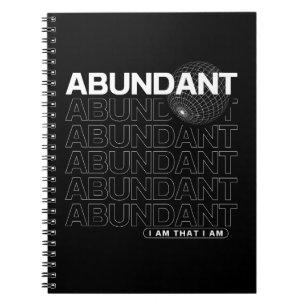 Cuaderno Tipografía de Afirmación Abundante