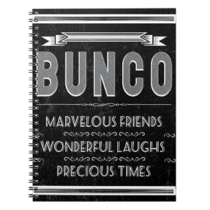 Cuaderno Tipografía de Bunco Vintage