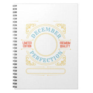 Cuaderno Tipografía de color retro vintage retro personaliz
