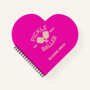 Cuaderno Tipografía de la Colegiatura de Pickleball Pickle 