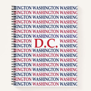 Cuaderno Tipografía de Washington DC