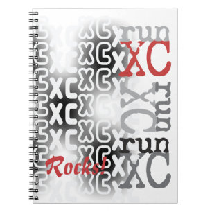 Cuaderno Tipografía de XC de personalizable a través del pa