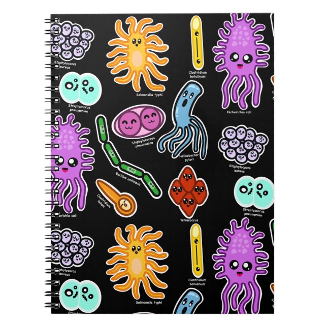 Cuaderno Tipos De Bacterias (Frente)