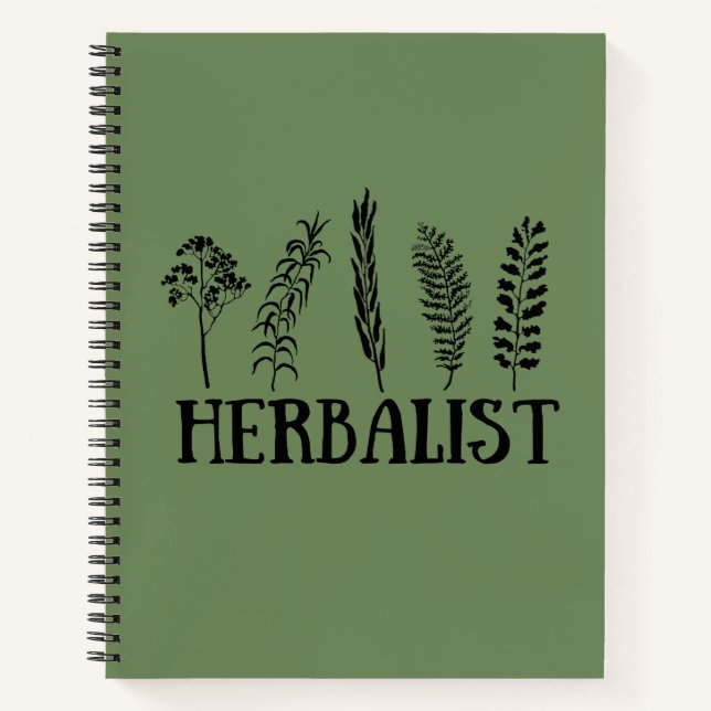 Cuaderno Tipos de herbarios (Anverso)