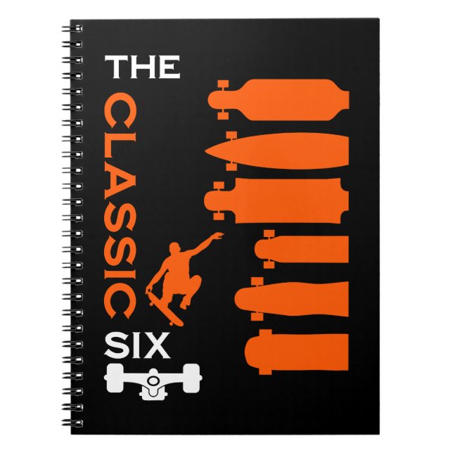 Cuaderno Tipos de tablero de esquí (Frente)