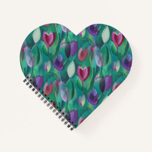 Cuaderno Tiptoe a través de los tulipanes