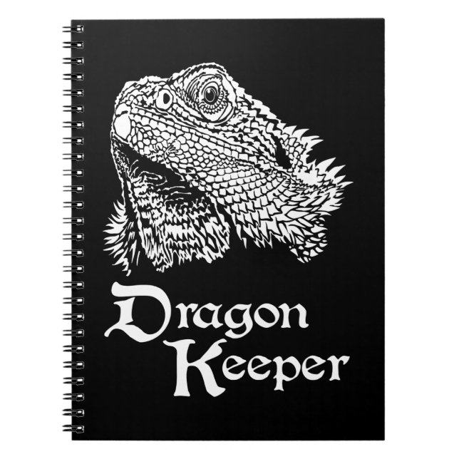 Cuaderno Tira de dragón de Iguana (Frente)
