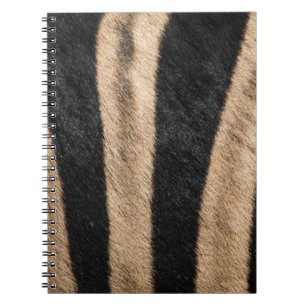 CUADERNO TIRA DE IMPRESIÓN ANIMAL DE ZEBRA