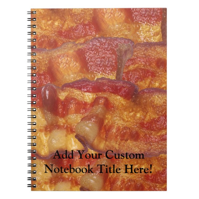 Cuaderno Tira de tocino frita (Frente)