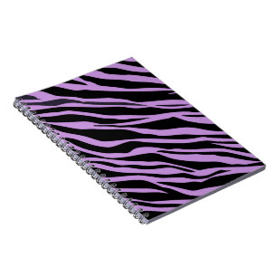 Cuaderno Tiras de cebra de lavanda