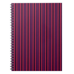 Cuaderno Tiras de ciruelas y caramelos rojos