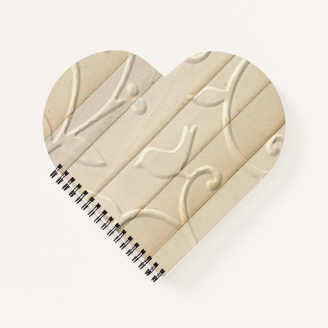 Cuaderno Tiras de papel de época Grabado en relieve (Anverso)