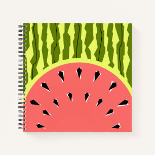 Cuaderno Tiras de sandía rosadas