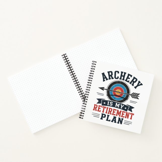 Cuaderno Tiro con Arco es Mi Plan de Jubilación Arquero (Interior)
