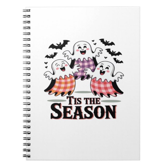 Cuaderno Tis The Season Checkered Halloween (Frente)