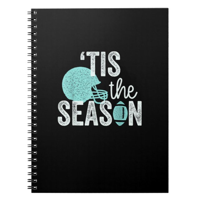 Cuaderno Tis The Season Football Family I Heart Football Se (Frente)