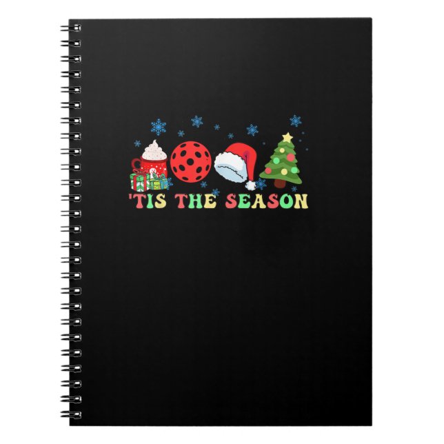 Cuaderno Tis The Season For Pickleball Iii Modern Aesthetic (Frente)