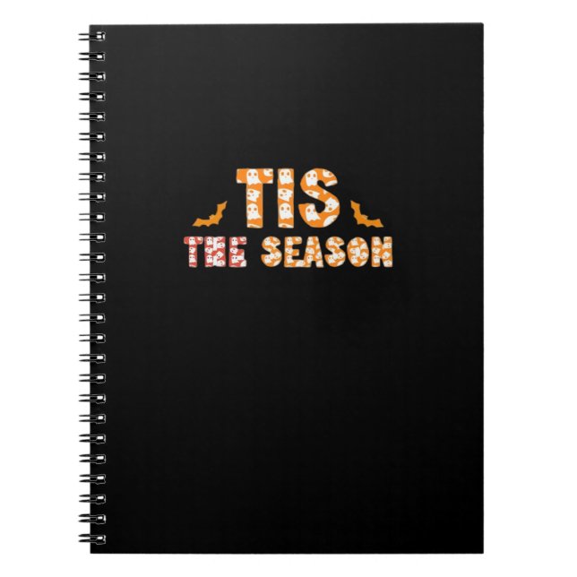 Cuaderno Tis The Season Funny Halloween Design (Frente)
