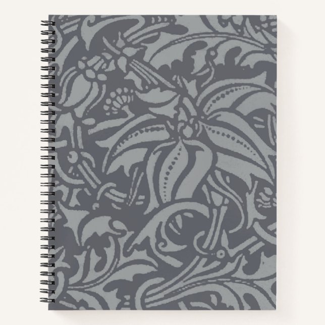 Cuaderno Tistle escocés Knot William Morris Style (Anverso)