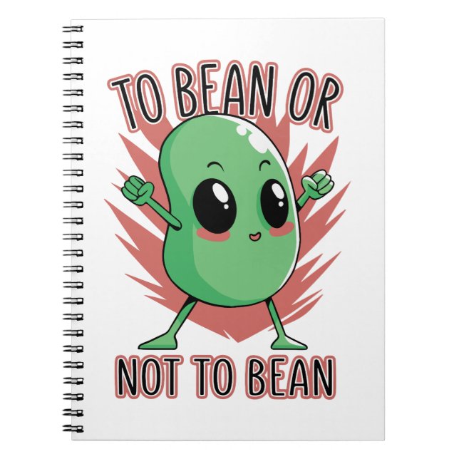Cuaderno To bean or not to bean (Frente)