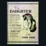 Cuaderno To My Daughter Gift, Love Letter Daughter And Mom<br><div class="desc">To My Daughter Gift,  Love Letter Daughter And Mom
- This is wonderful gift for your family,  your friend in any occasions such as housewarming,  birthday,  new home
- It can be used for house decor,  make your house more gorgeous!</div>