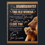 Cuaderno To My Granddaughter Gift From Grandma, Lion Lovers<br><div class="desc">To My Granddaughter Gift From Grandma,  Lion Lovers Gift
- This is wonderful gift for your family,  your friend in any occasions such as housewarming,  birthday,  new home
- It can be used for house decor,  make your house more gorgeous!</div>