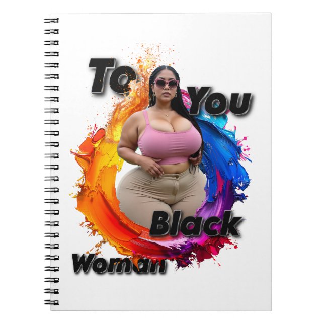 Cuaderno To You Black Woman (Frente)
