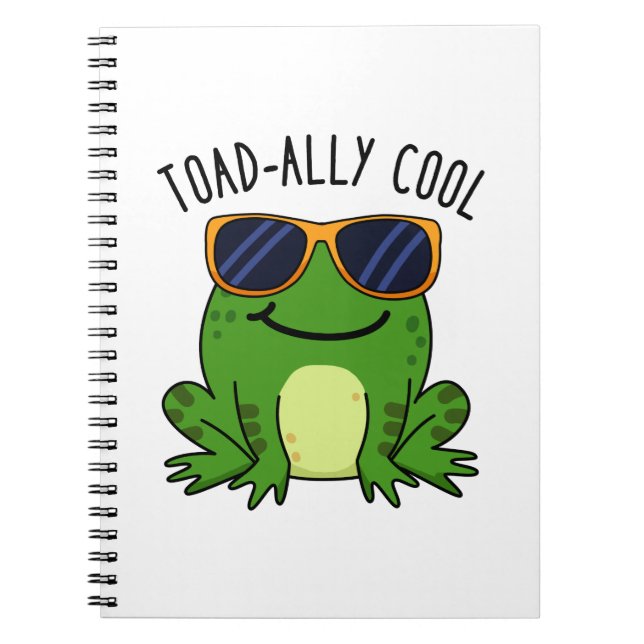Cuaderno Toad Pun divertido de Guay (Frente)