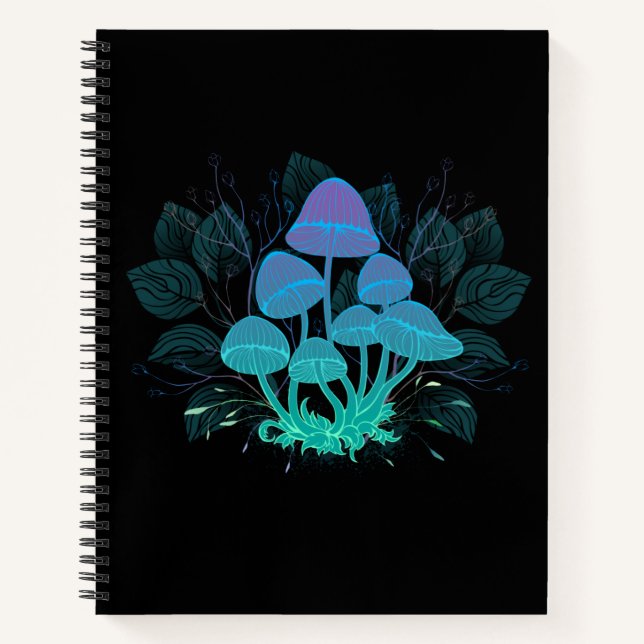 Cuaderno Toadstools en Bushes (Anverso)