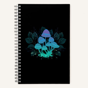 Cuaderno Toadstools en Bushes