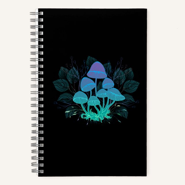 Cuaderno Toadstools en Bushes (Anverso)