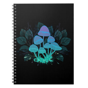 Cuaderno Toadstools en Bushes