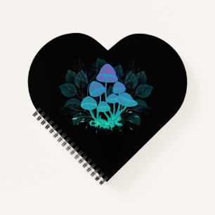 Cuaderno Toadstools en Bushes