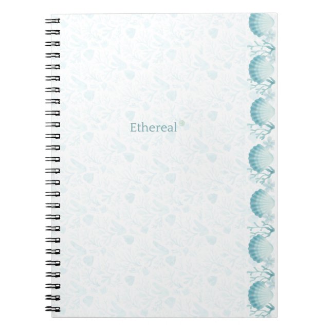 Cuaderno Toalla de playa personalizada Perlas Oceánicas Tea (Frente)