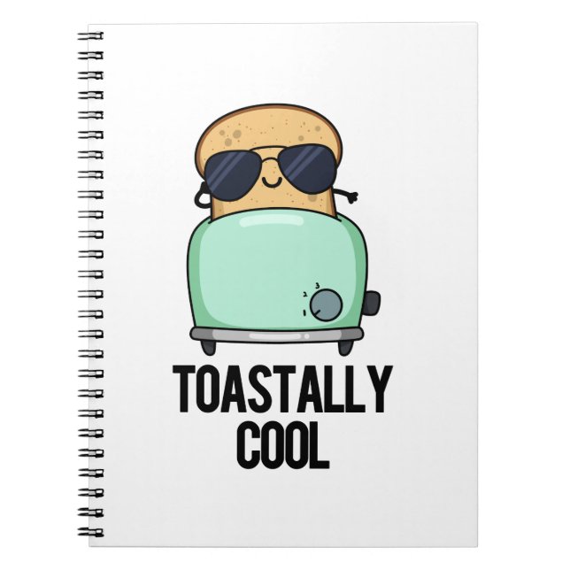 Cuaderno Toastly Guay Funny Toast Pun (Frente)