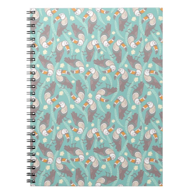 Cuaderno Tocanes exóticos de moda Top del tanque femenino (Frente)
