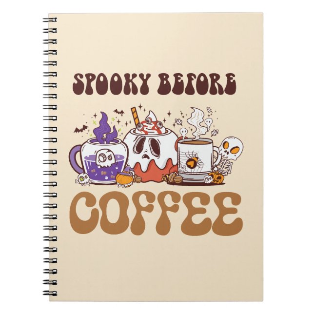 Cuaderno Tocante antes del café (Frente)