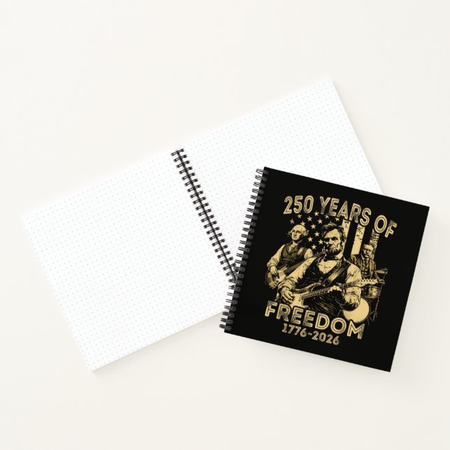 Cuaderno Tocar la guitarra 4 de julio 250 aniversario (Interior)