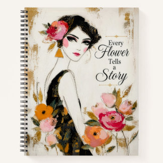 Cuaderno Toda Flor Cuenta Una Historia Inspiración Floral
