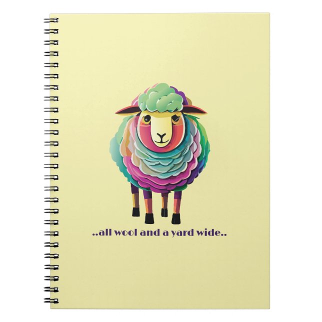 Cuaderno Toda la lana y el yard (Frente)