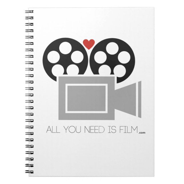 CUADERNO TODA LO QUE USTED NECESITA ES LA PELÍCULA .COM (Frente)