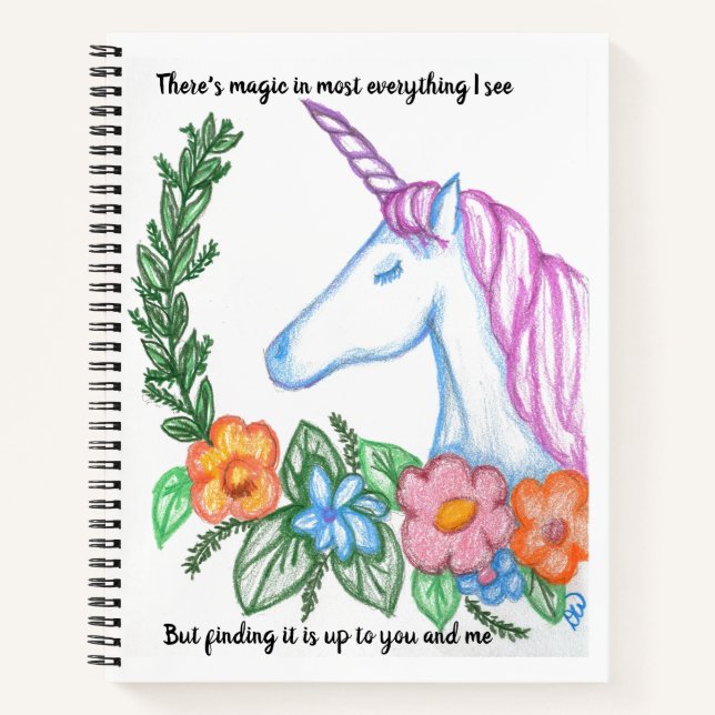 Cuaderno Todavía creo en la magia (Anverso)