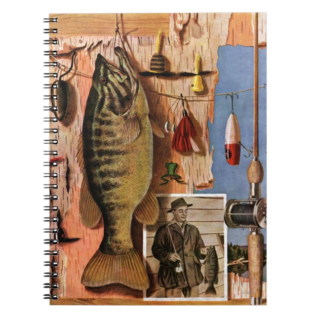 Cuaderno Todavía pesca de vida de Juan Atherton (Frente)