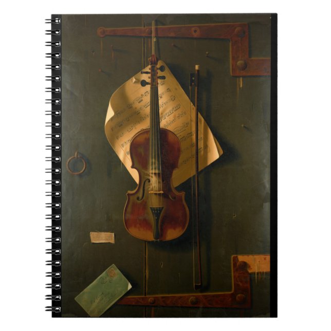 Cuaderno Todavía vida con el violín (Frente)